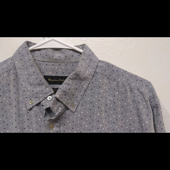 Massimo Dutti Tessuto Italiano button down shirt - Picture 3 of 9